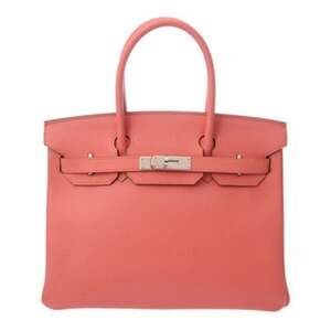 HERMES Birkin 30 Crevette (Q Stamp) (circa 2013) Women's Epsom Leather Handba...